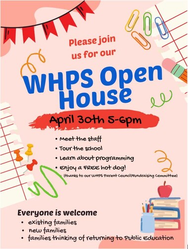 WHPS open house